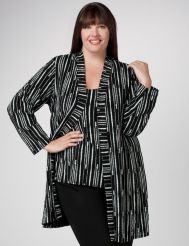 Glittering Mock Duster Twinset