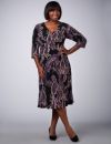 Paisley Print Dress