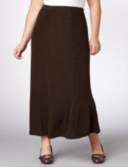 Slinky Flared Skirt