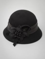 Chiffon Floret Wool Bucket Hat