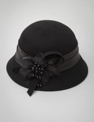 Chiffon Floret Wool Bucket Hat