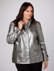 Metallic Scuba Jacket