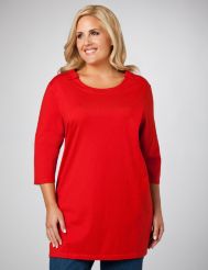 Tab Trim Oversized Tunic