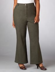 Color Washed Denim Trousers