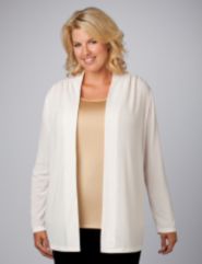 Lightweight Open Front Cardigan