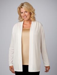 Lightweight Open Front Cardigan