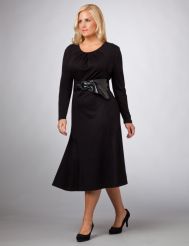 Belted Knit Dress