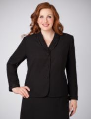 Embroidered Shawl Collar Jacket