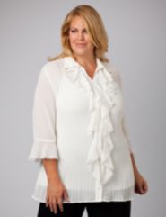 Lace Ruffle Tunic