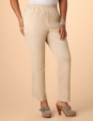 Pull-on Twill Pants