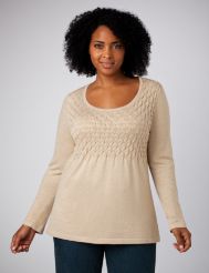 Glitter Knit Origami Sweater