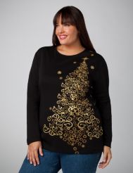 Long Sleeve Holiday Tree Tee