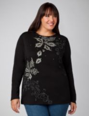 Long Sleeve Polar Flower Tee