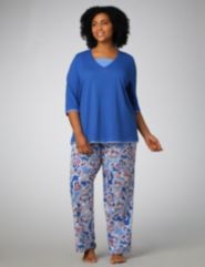 Layered Look Pajama Set