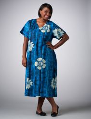 Floral Print Tie Dye Dress