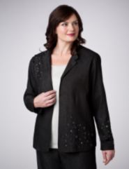 Jeweled Denim Jacket