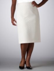 Jacquard Column Skirt