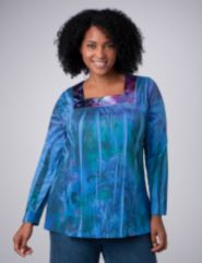 Sublimation Floral Print Tee
