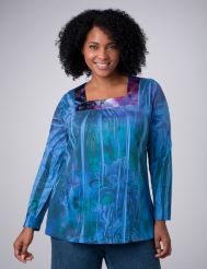 Sublimation Floral Print Tee