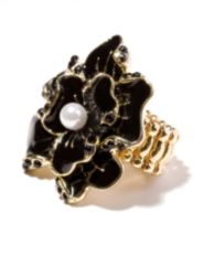 Pansy Stretch Cocktail Ring