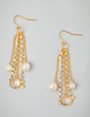Rhinestone Dangle Earrings