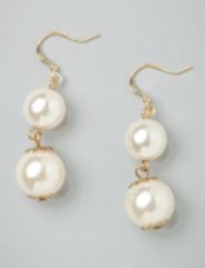Pearlescent Drop Earrings