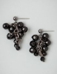 Beaded Cluster Earrings