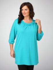 Ruched Oversized Tunic