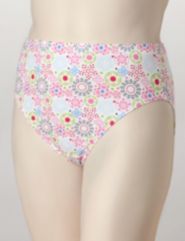 Cotton Blend Hi-Cut Panties