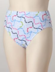 Cotton Blend Hi-Cut Panties