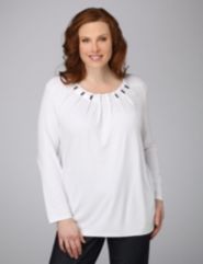 Satin Trim Tunic