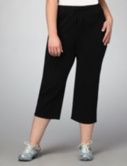 French Terry Drawstring Capris
