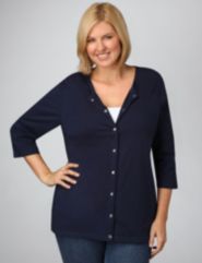 Snap Front Cardigan