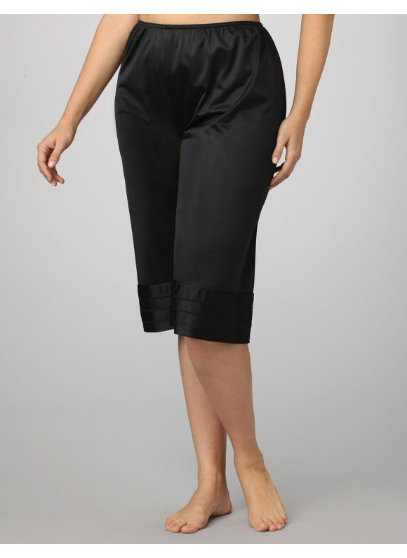 Catherines Women's Plus Size/Black Snip-it Pettipant