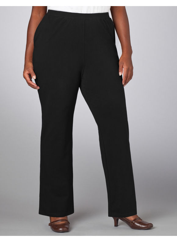 Pasazz.net Favorite - Catherines Women's Plus Size/Black Suprema Pant - Size 2X