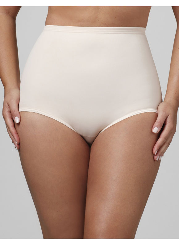 Catherines Womens Plus SizeBeige Flexees 13744 Seamless Brief  Size 3X