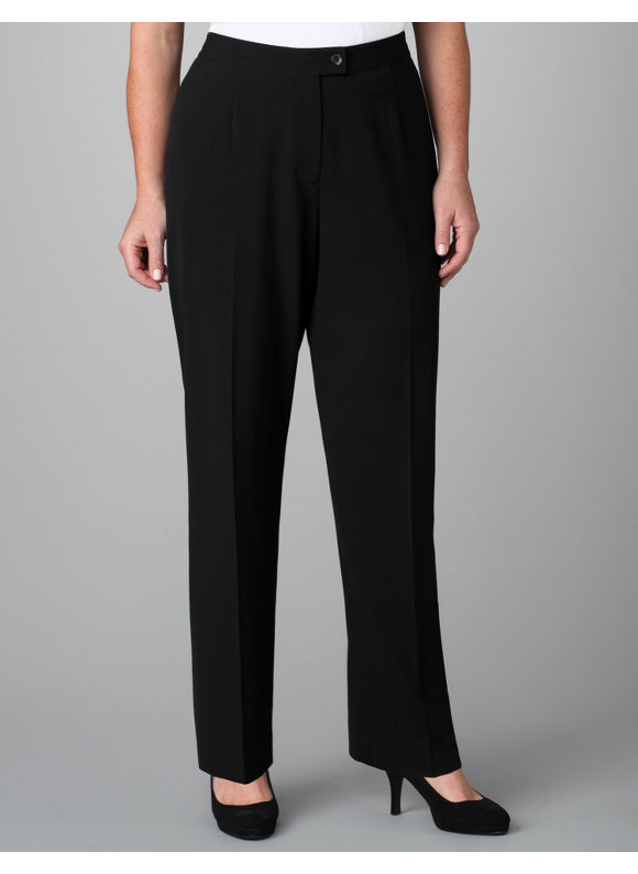 Pasazz.net Favorite - Catherines Women's Plus Size/Black S FIT PANT P - Size 24WP