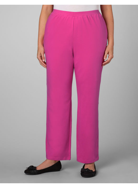 Catherines Womens Plus SizeBaton Rouge Suprema Comfort Knit Pants  Size 0X