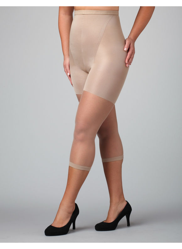 Pasazz.net Favorite - Catherines Women's Plus Size/Nude SPANX In-Power Super High Footless