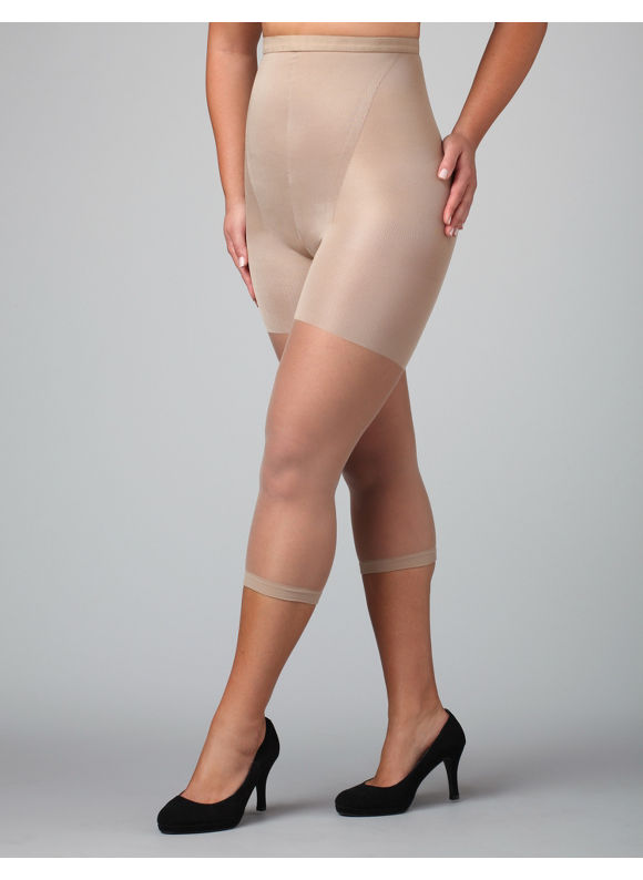 Women's Plus Size Nude SPANX InPower Super High Footless Shaper