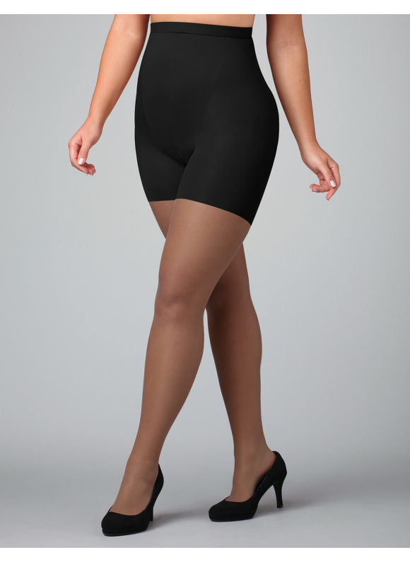 Pasazz.net Favorite - Catherines Women's Plus Size/Black SPANX In-Power Super High Shaping