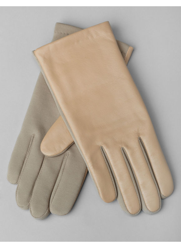 leather gloves for women. Stretch gloves with leather