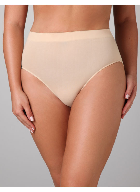 Catherines Womens Plus SizeAlmond Seamless Stretch Hipsters in Versatile