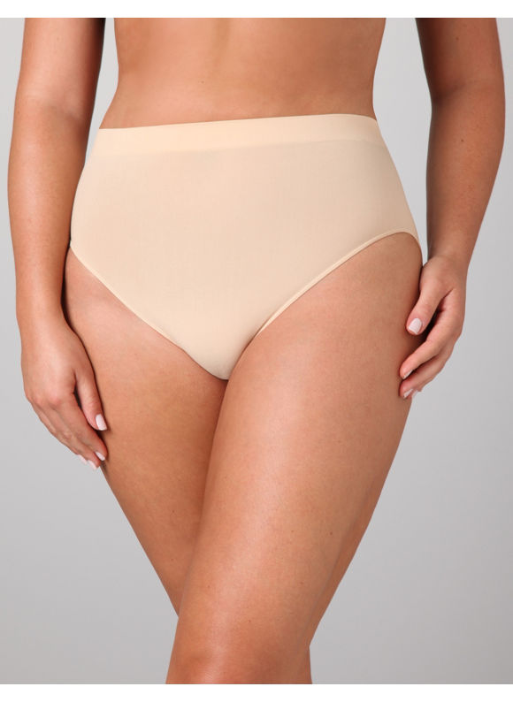 Pasazz.net Favorite - Catherines Women's Plus Size/Almond Serenada Seamless Panties - Size 9