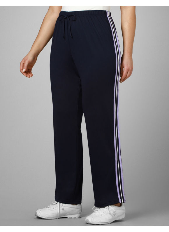 Catherines Women's Plus Size/Mariner Navy Front-Runner Active Pants - Size 3X
