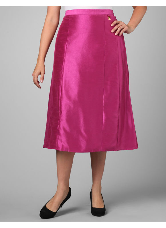Catherines Womens Plus SizeBaton Rouge Russell Kemp Signature Shantung Skirt 