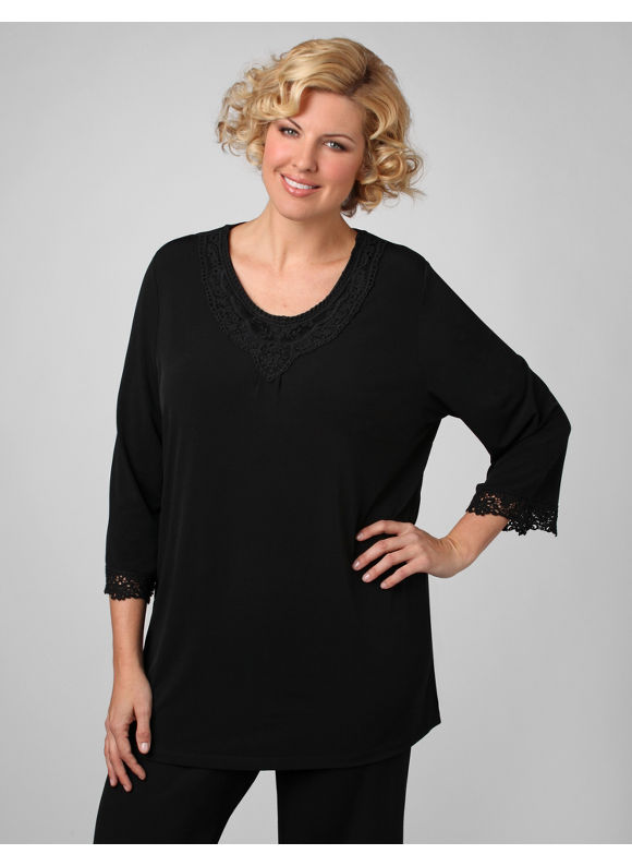 Plus Size Blouses - Tops - Full Figure Clothing - Kiyonna