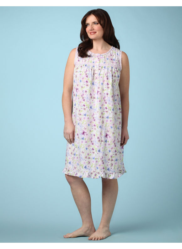 Catherines Womens Plus SizeAfrican Violet Butterflies Among the Violets Gown 