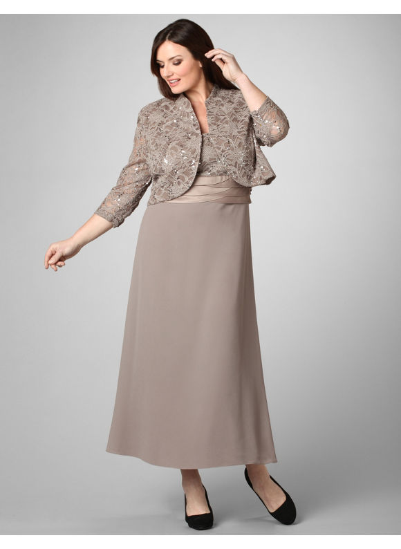 Plus Size Jacket Dresses for Women