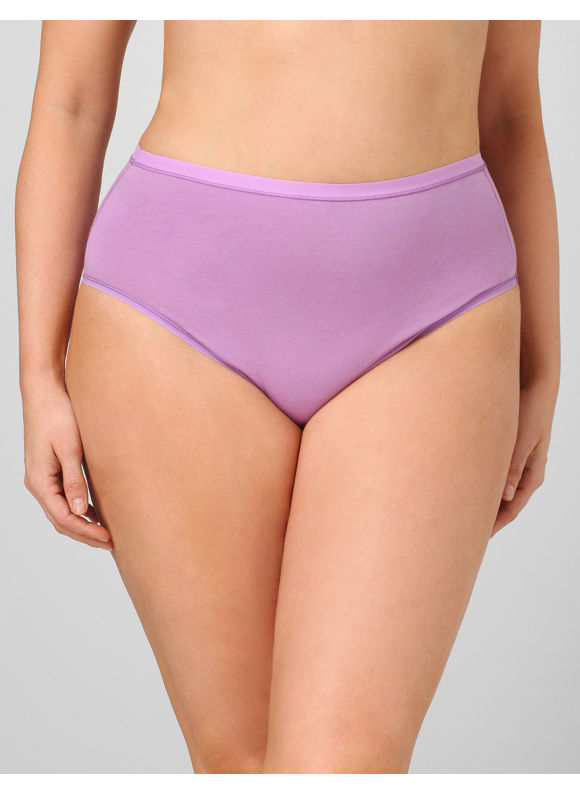 Pasazz.net Favorite - Catherines Women's Plus Size Lavender Cotton Panty - Size 9